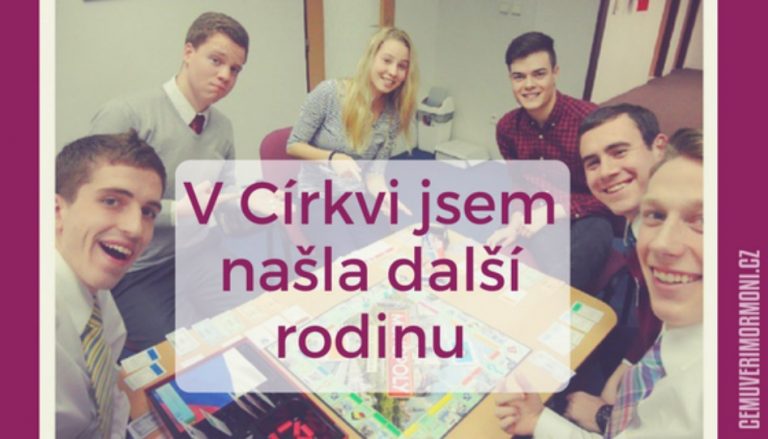 V cirkvi jsem nasla dalsi rodinu