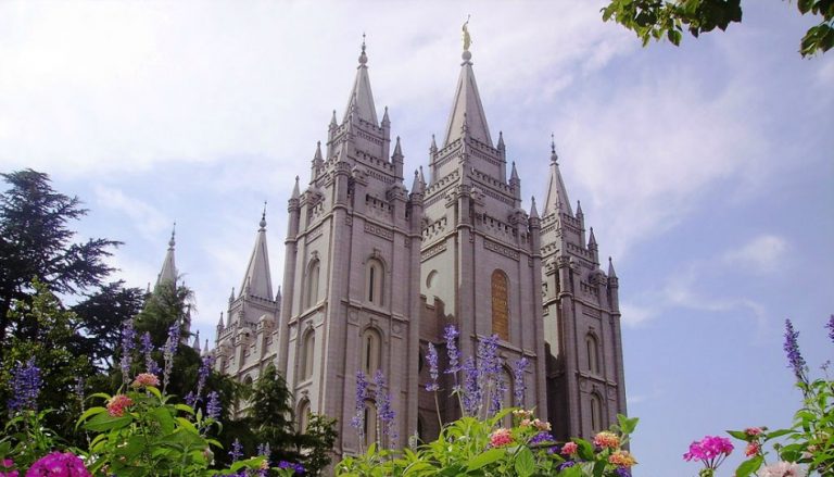 mormonsky chram v salt lake city ve kterem se vykonavaji chramove obrady