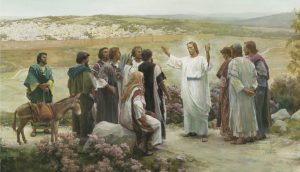 Vzkříšený Ježíš se zjevuje učedníkům - obraz Harryho Andersona