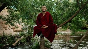 meditujici mnich